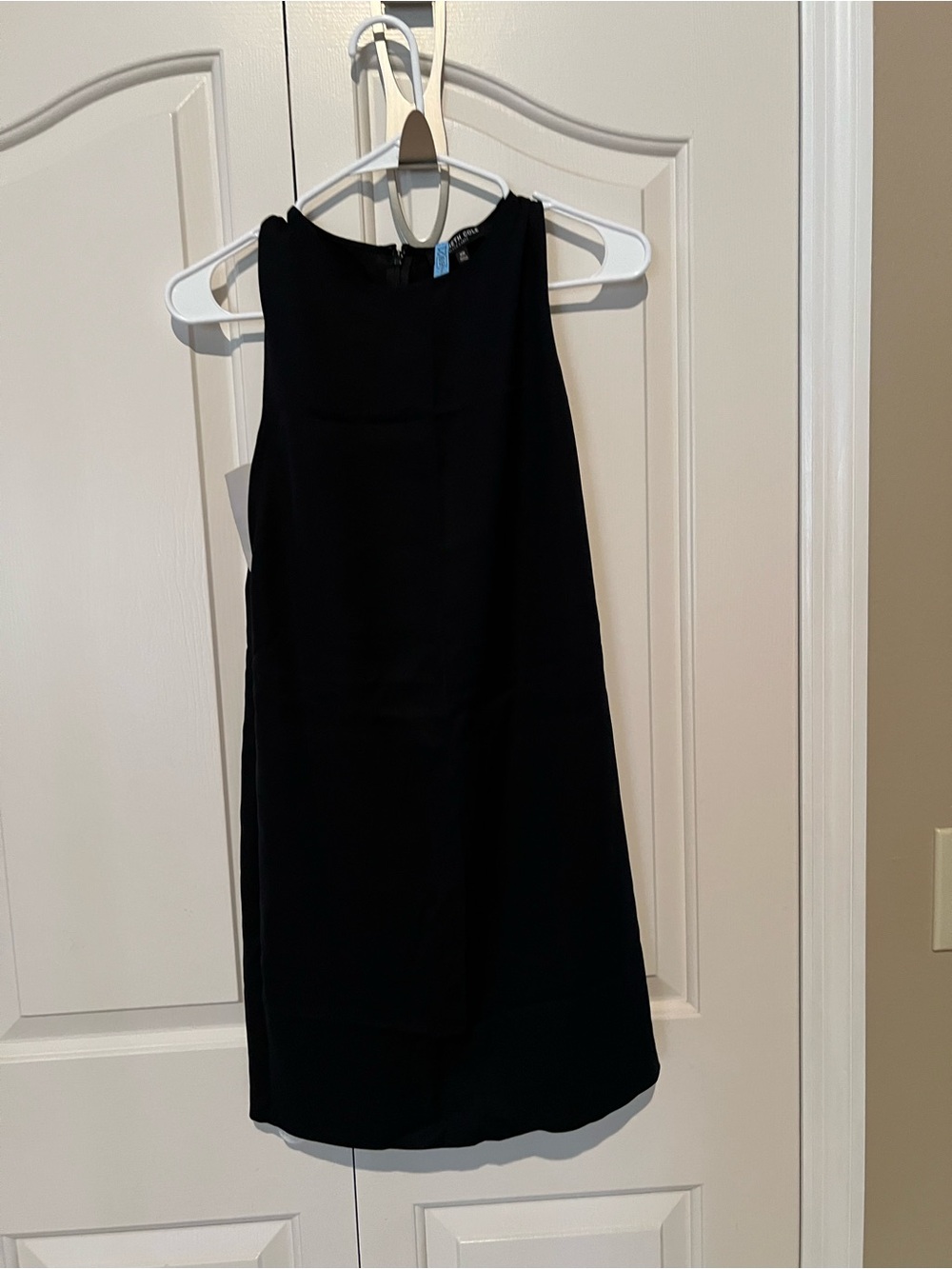 Kenneth Cole Black Sleeveless Mini Dress